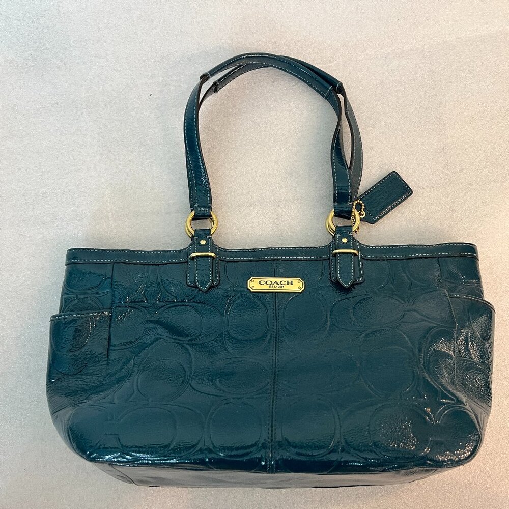 Coach Patent Leather Bag